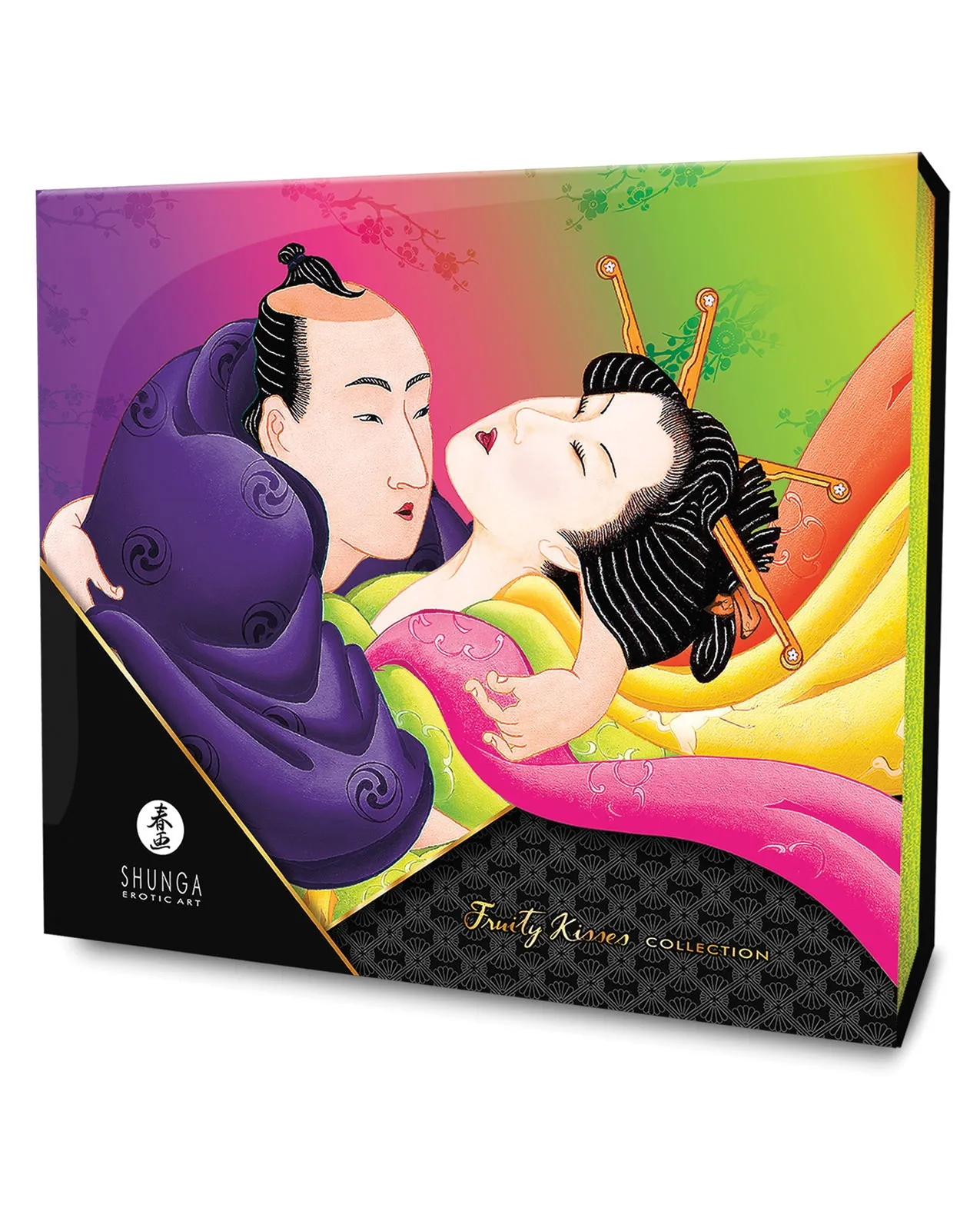 Shunga Fruity Kisses Collection Kit - Asst. Scents/Flavor Kit of 3