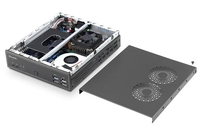 Shuttle XPC Slim DH02U3 Intel Kabylake i3-7100U, MXM GTX 1050