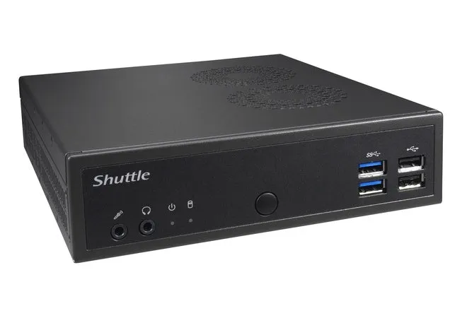 Shuttle XPC Slim DH02U3 Intel Kabylake i3-7100U, MXM GTX 1050