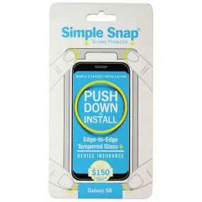 Simple Snap Screen Protector for Edge Dp GS8 Blk - Clear