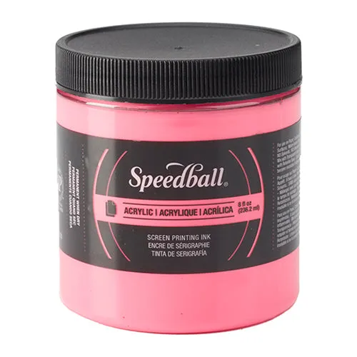 Speedball Acrylic Screen Printing Inks Various Colors 8oz