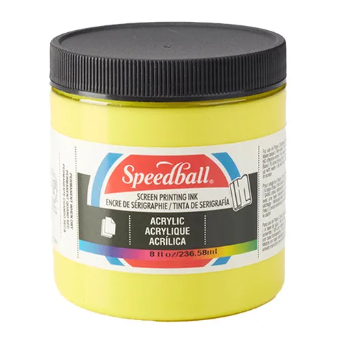 Speedball Acrylic Screen Printing Inks Various Colors 8oz