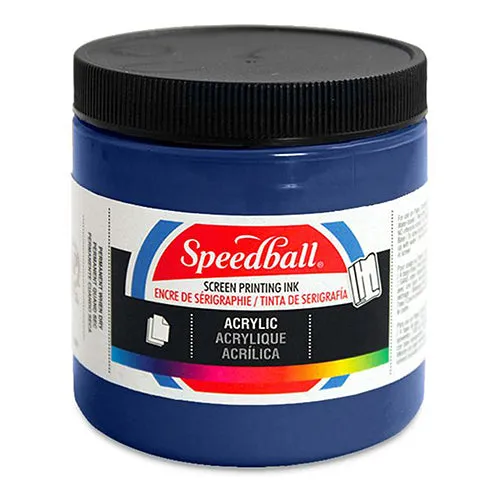 Speedball Acrylic Screen Printing Inks Various Colors 8oz