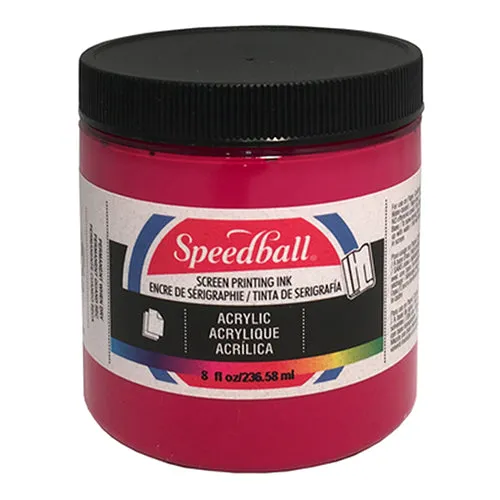 Speedball Acrylic Screen Printing Inks Various Colors 8oz