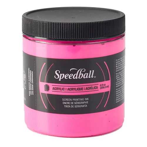 Speedball Acrylic Screen Printing Inks Various Colors 8oz