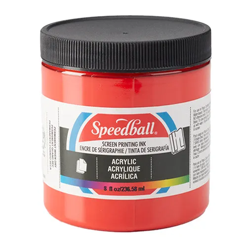 Speedball Acrylic Screen Printing Inks Various Colors 8oz