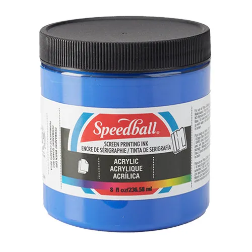 Speedball Acrylic Screen Printing Inks Various Colors 8oz