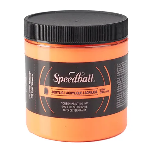Speedball Acrylic Screen Printing Inks Various Colors 8oz