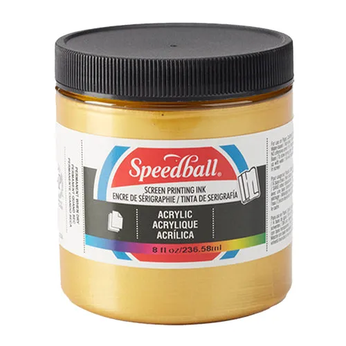 Speedball Acrylic Screen Printing Inks Various Colors 8oz