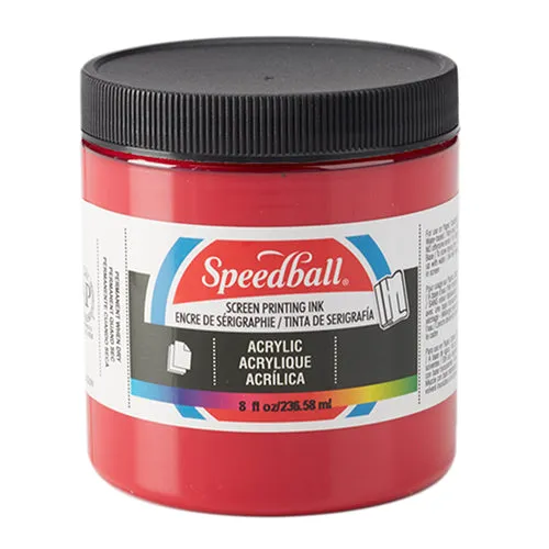 Speedball Acrylic Screen Printing Inks Various Colors 8oz
