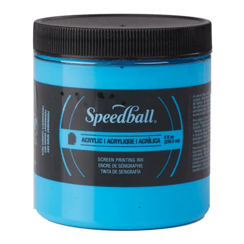 Speedball Acrylic Screen Printing Inks Various Colors 8oz