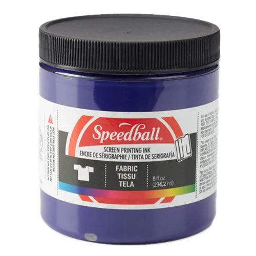 Speedball Fabric Screen Ink 8oz Various Colors