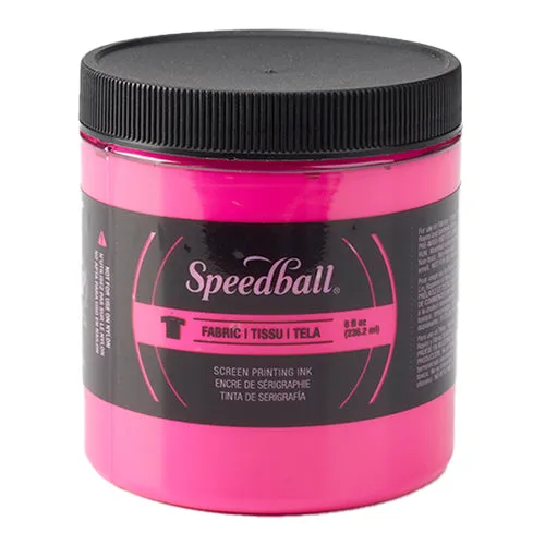 Speedball Fabric Screen Ink 8oz Various Colors