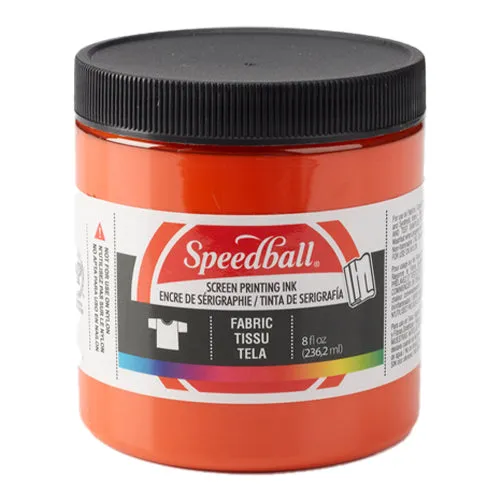 Speedball Fabric Screen Ink 8oz Various Colors
