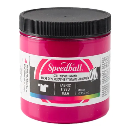 Speedball Fabric Screen Ink 8oz Various Colors