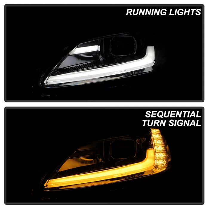 Spyder Chevy Corvette C6 05-13 SEQ Bar Pro Headlights Chrome