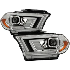 Spyder Dodge Durango 11-13 SEQ Bar Headlights Chrome