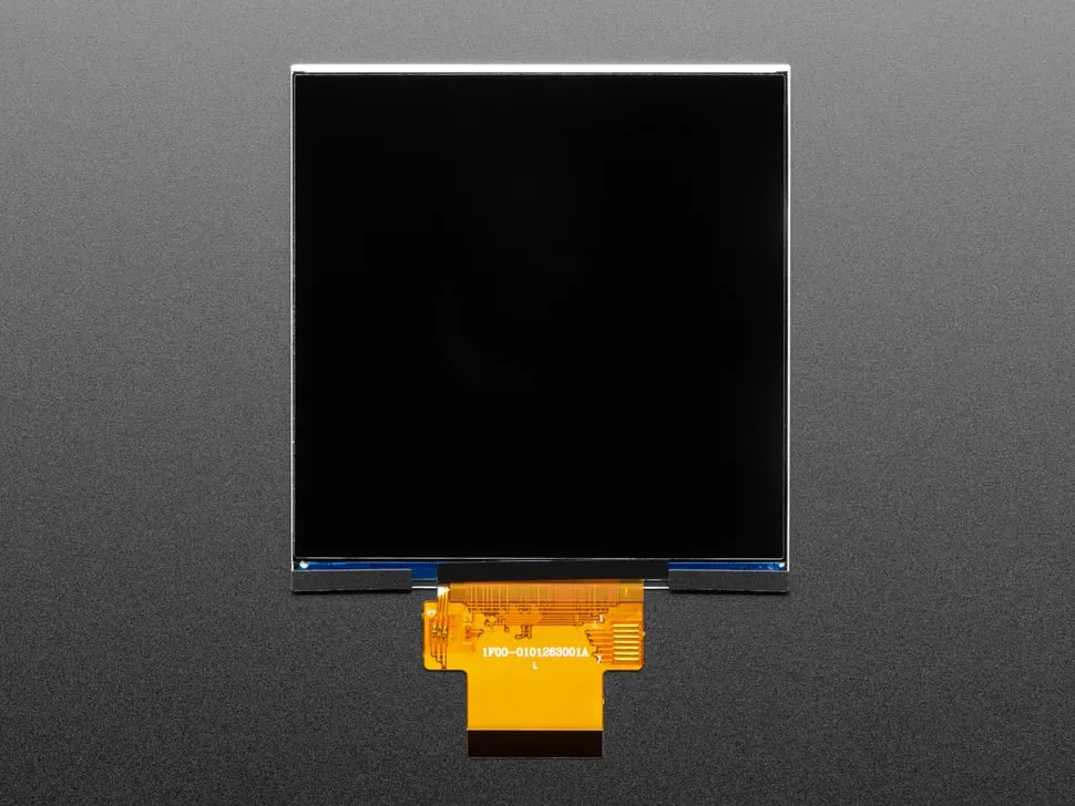 Square RGB TTL TFT Display - 4" 480x480 No Touchscreen