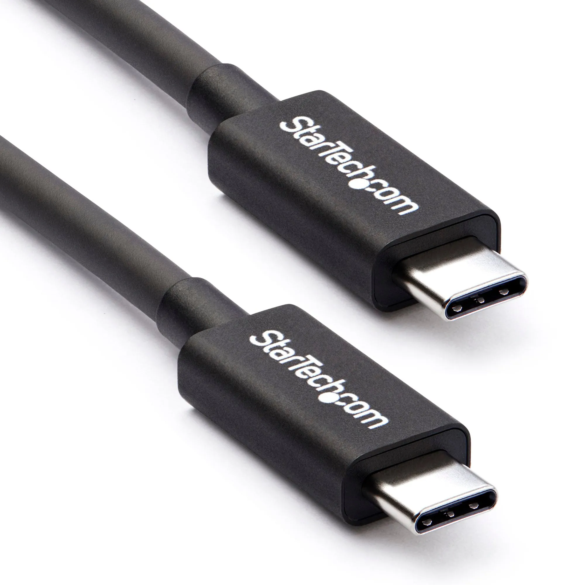 Startech.com 0.5m Thunderbolt 3, 40Gbps USB-C Cable, Thunderbolt USB DP