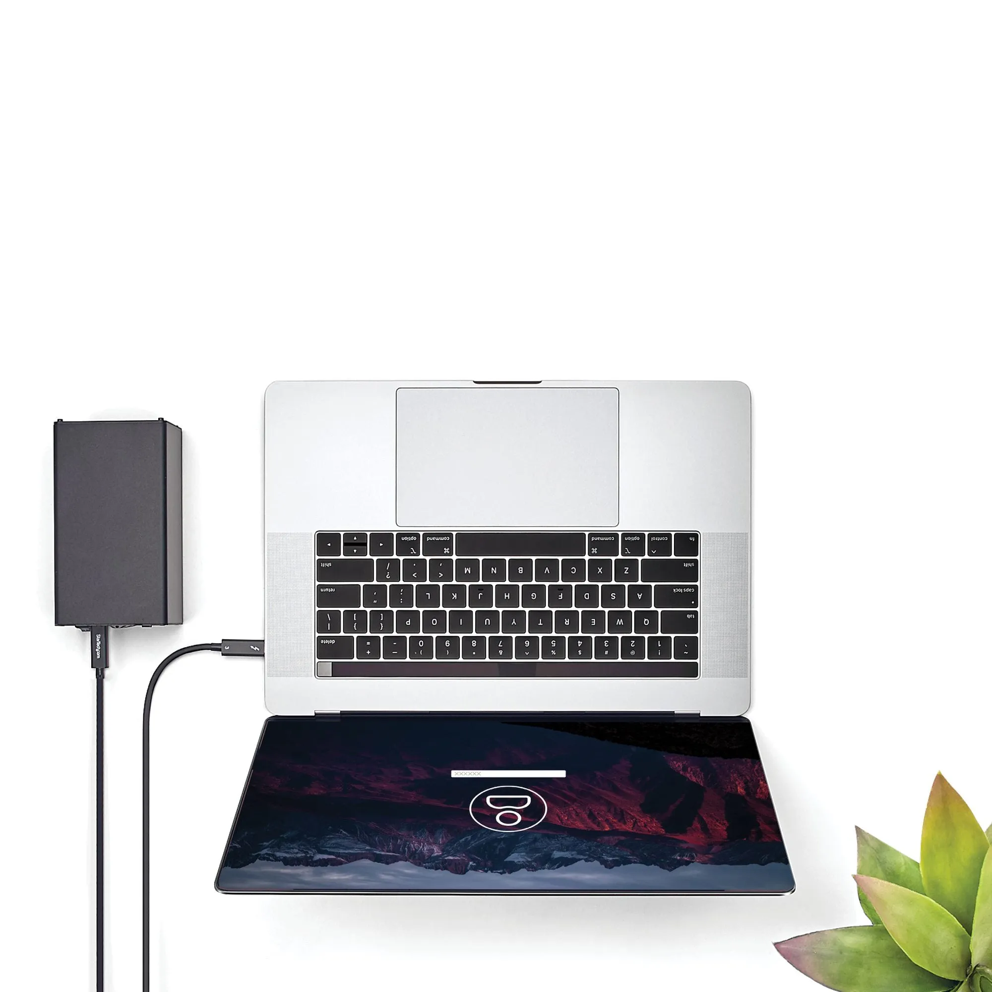 Startech.com 6ft, 2m Thunderbolt 3 Cable with 100W Power Delivery, 40Gbps