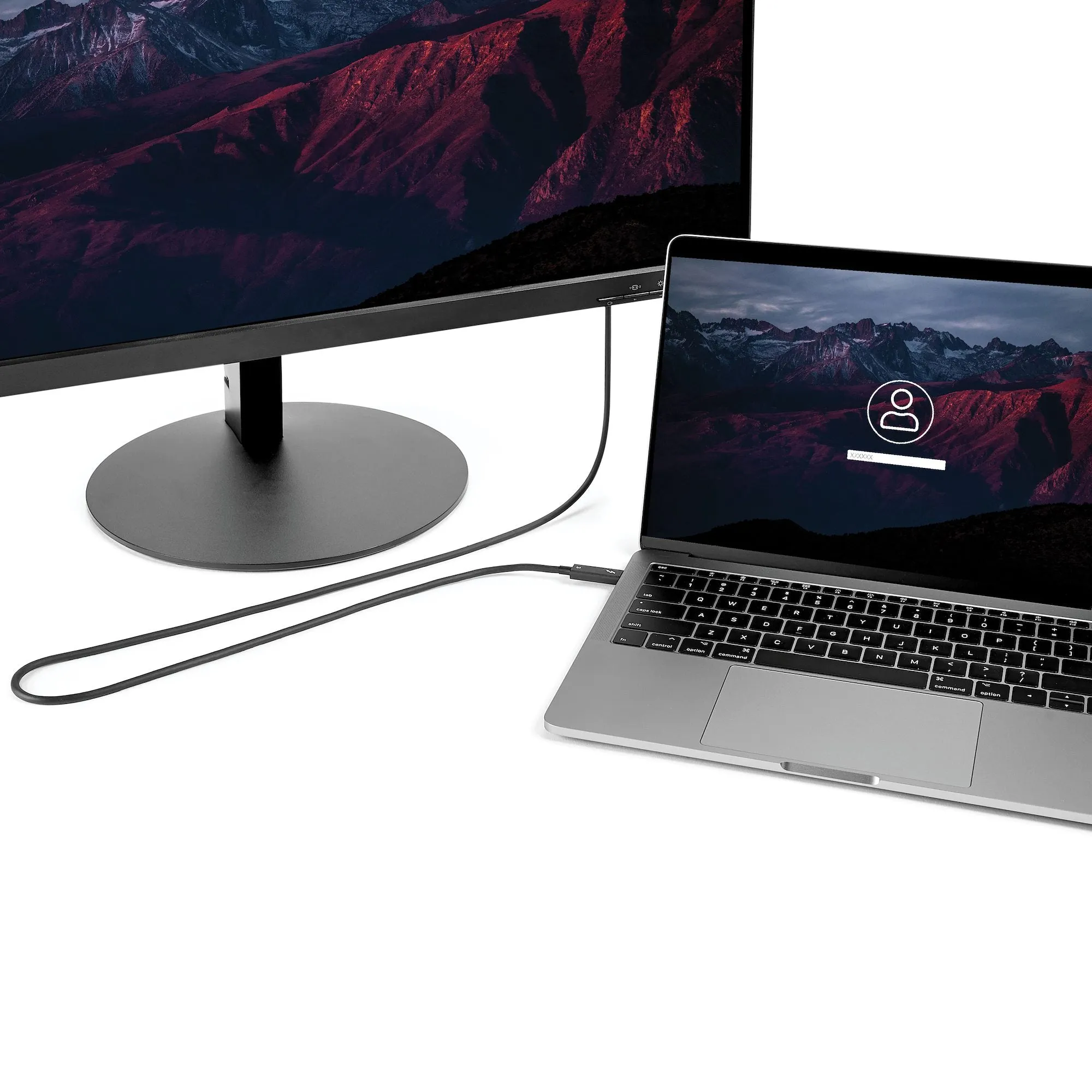 Startech.com 6ft, 2m Thunderbolt 3 Cable with 100W Power Delivery, 40Gbps