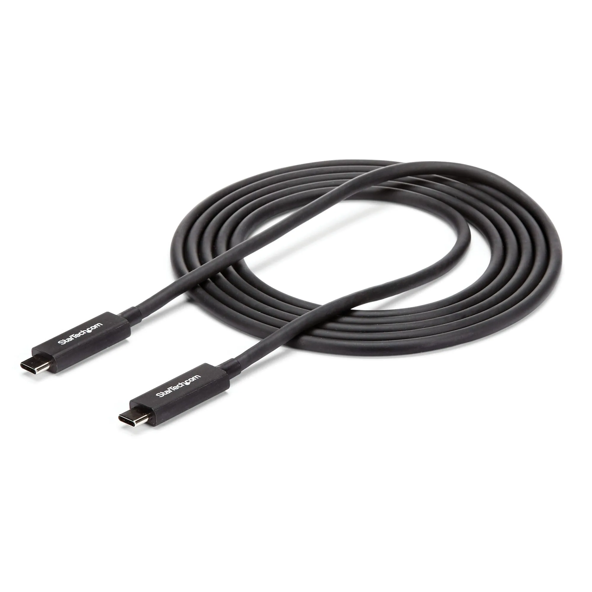 Startech.com 6ft, 2m Thunderbolt 3 Cable with 100W Power Delivery, 40Gbps