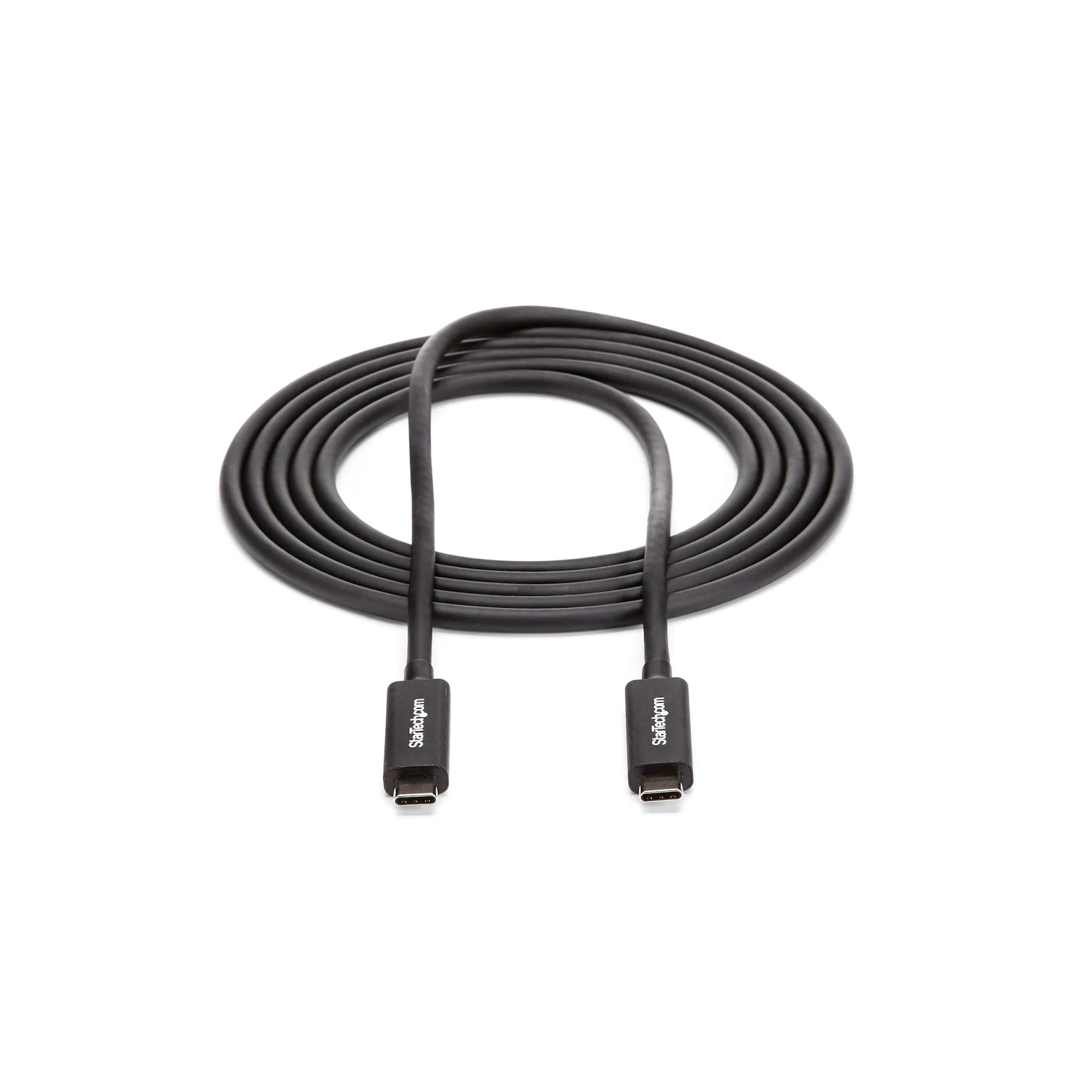 Startech.com 6ft, 2m Thunderbolt 3 Cable with 100W Power Delivery, 40Gbps