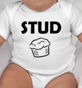 Stud Muffin baby tee - Baby boy gift - newborn baby gift - newborn boy - boy baby shower gifts - new baby gift ideas - newborn baby gifts