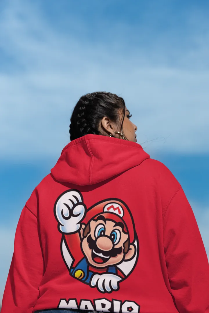 Super Mario Red Unisex Hoodie
