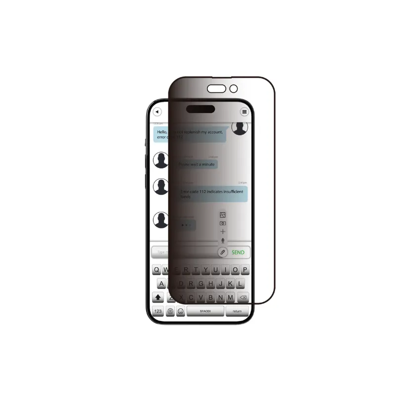 SwitchEasy Glass Privacy For iPhone 14 Pro 6.1" - Clear