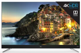 TCL 55" CLASS C8-SERIES 4K UHD DOLBY VISION HDR ROKU SMART TV - (55C803)