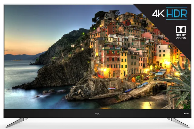 TCL 55" CLASS C8-SERIES 4K UHD DOLBY VISION HDR ROKU SMART TV - (55C803)
