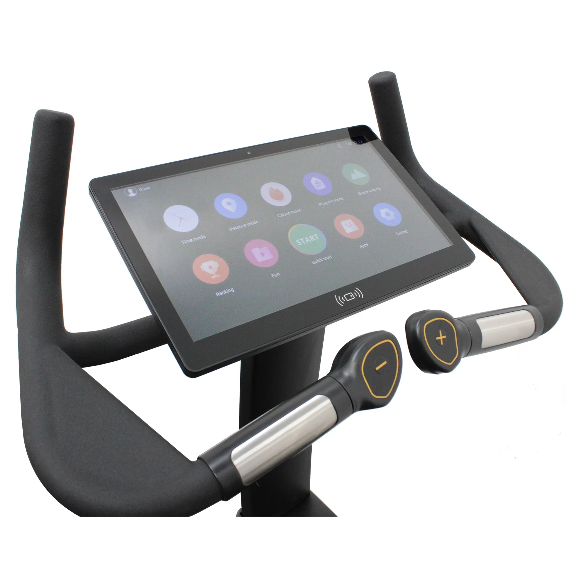 TITANIUM USA RU8 SMART CONSOLE COMMERCIAL UPRIGHT BIKE