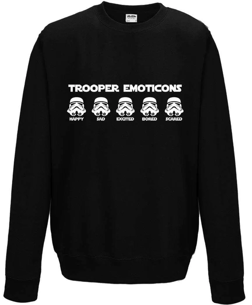 Trooper Emoticons Sweatshirt