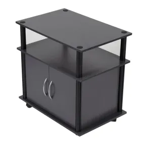 TV Stand with Cabinet, Grey