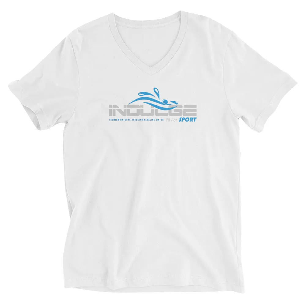 Unisex Short Sleeve V-Neck T-Shirt