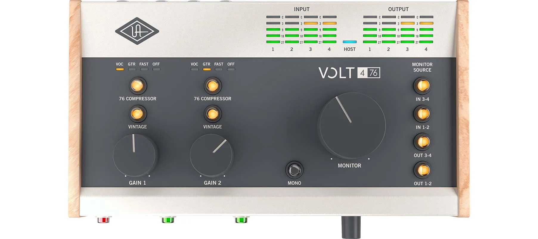 Universal Audio Volt 476 USB-C Audio Interface 4-in/4-out USB-C Audio Interface