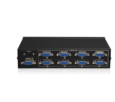 Vga 1 Port To 8 Port High Quality Video Vga Splitter Se-L36-8