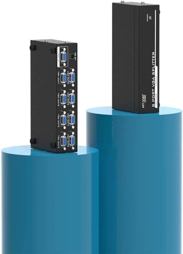 Vga 1 Port To 8 Port High Quality Video Vga Splitter Se-L36-8