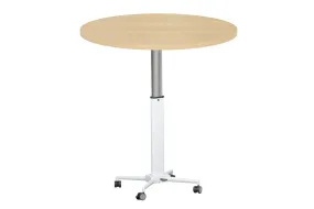 Vision Height Adjustable Round Sit Stand Meeting Table [800mm]