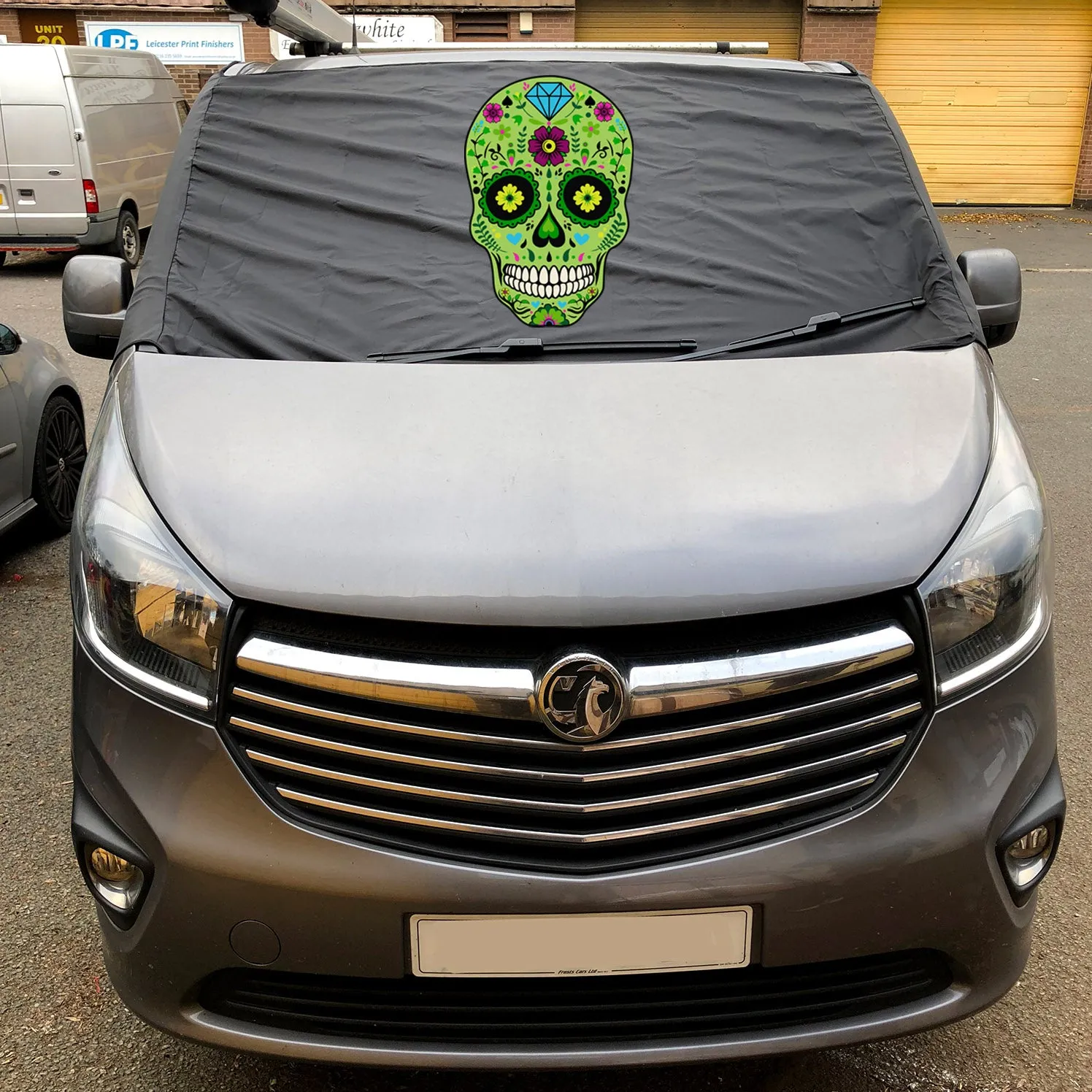 Vivaro, Trafic, Talento, NV300 2015  Screen Cover - Sugar Skull