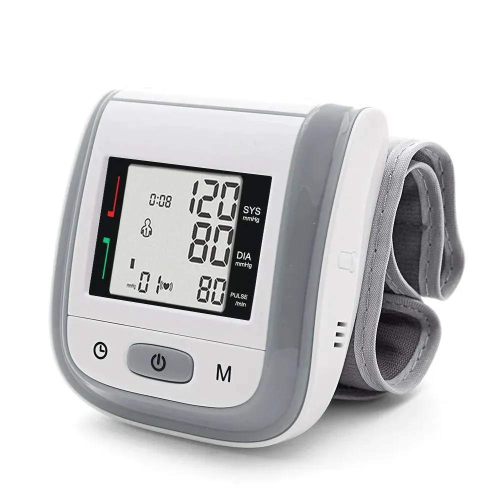 YK-BPW1 Digital LCD Wrist Blood Pressure & Pulse Rate Monitor Arrhythmia
