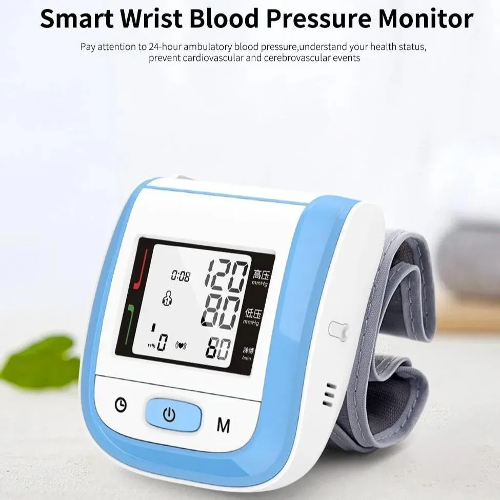 YK-BPW1 Digital LCD Wrist Blood Pressure & Pulse Rate Monitor Arrhythmia