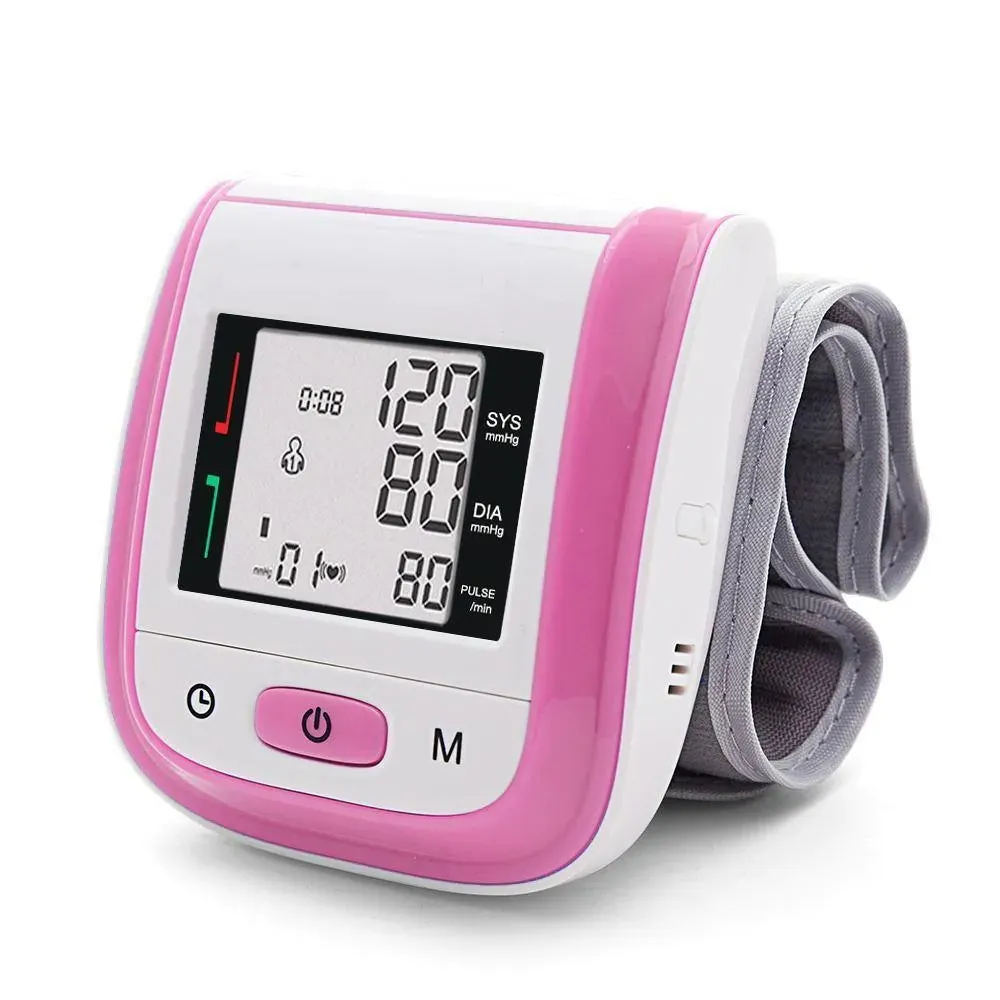 YK-BPW1 Digital LCD Wrist Blood Pressure & Pulse Rate Monitor Arrhythmia